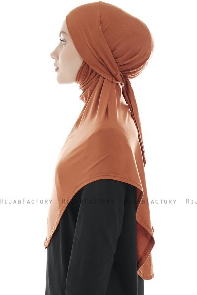 Sefa - Brick Red One-Piece Al Amira Hijab