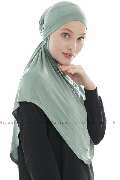 Sefa - Green One-Piece Al Amira Hijab