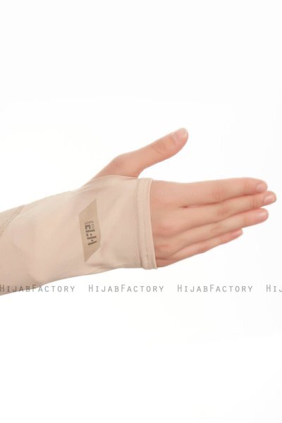 Azize - Light Taupe Pro Scarf Sport Hijab Set