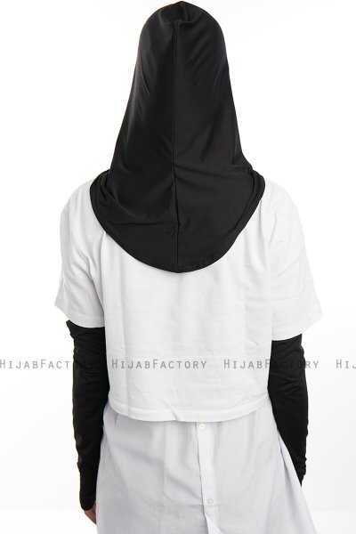 Bayda - Black Pro Sport Hijab Set