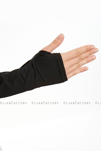 Bayda - Black Pro Sport Hijab Set
