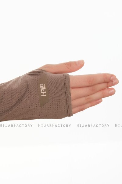 Bayda - Dark Taupe Pro Sport Hijab Set