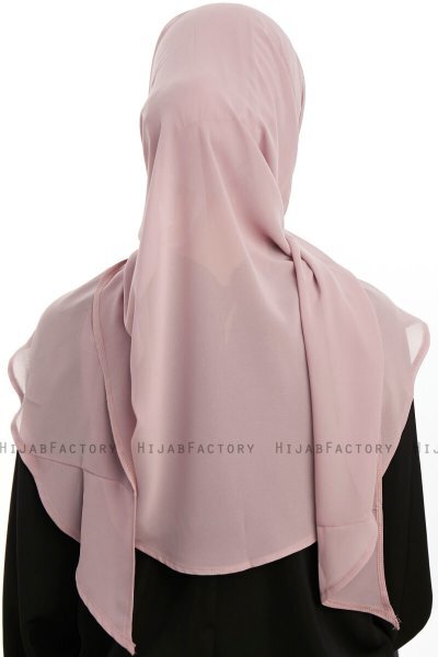 Sahar - Purple One Piece Chiffon Hijab