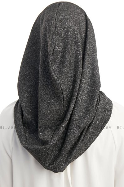 Taliah - Black One Piece Hijab