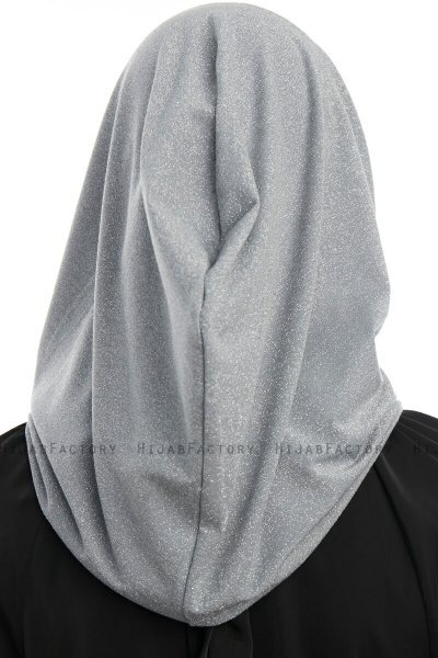 Taliah - Light Grey One Piece Hijab