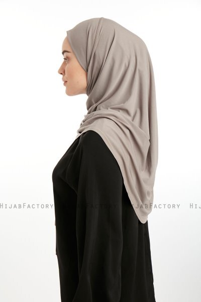 Nermin - Dark Taupe Sandy Scarfs Hijab