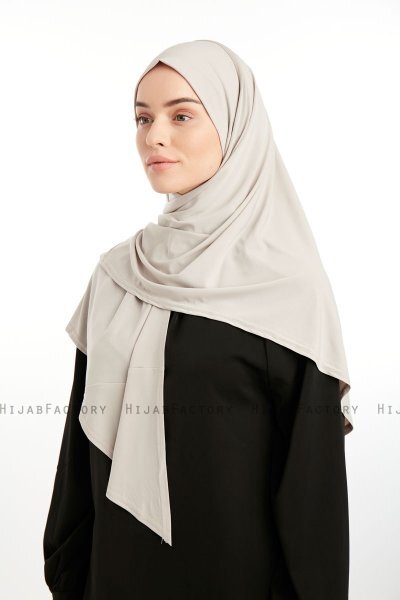 Nermin - Light Taupe Sandy Scarfs Hijab