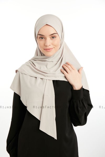 Nermin - Light Taupe Sandy Scarfs Hijab