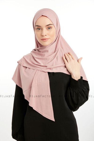 Nermin - Dusty Pink Sandy Scarfs Hijab