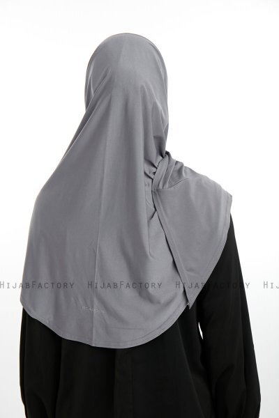 Nermin - Dark Grey Sandy Scarfs Hijab
