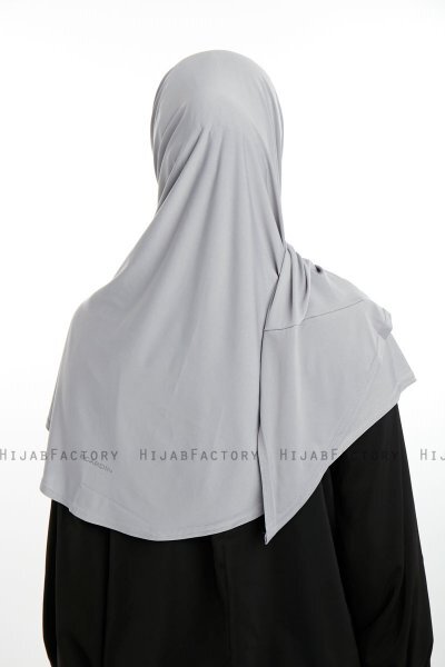 Nermin - Light Grey Sandy Scarfs Hijab