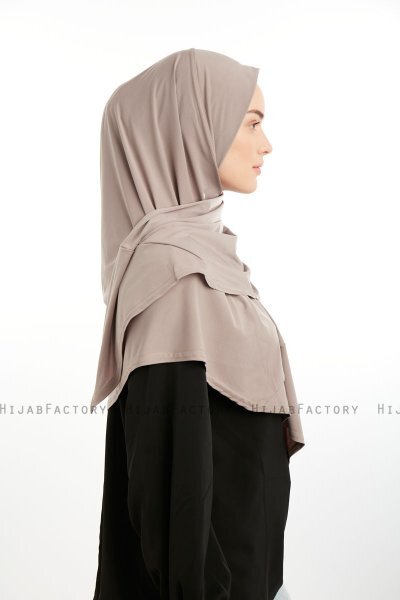 Nermin - Stone Grey Sandy Scarfs Hijab