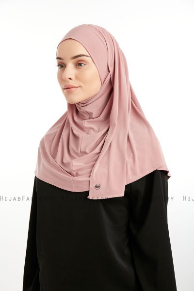 Ilay - Dusty Pink Sandy Turban Hijab