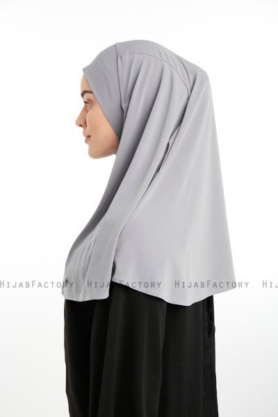 Ilay - Light Grey Sandy Turban Hijab