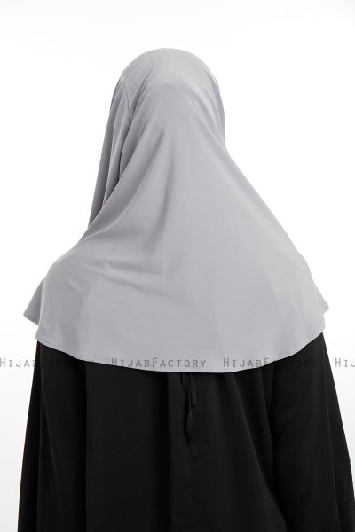 Ilay - Light Grey Sandy Turban Hijab
