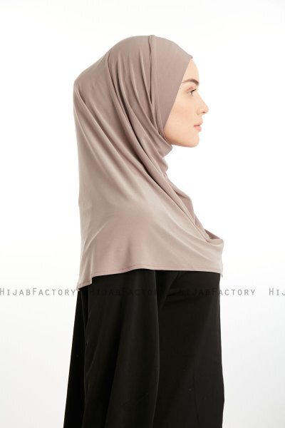 Ilay - Stone Grey Sandy Turban Hijab