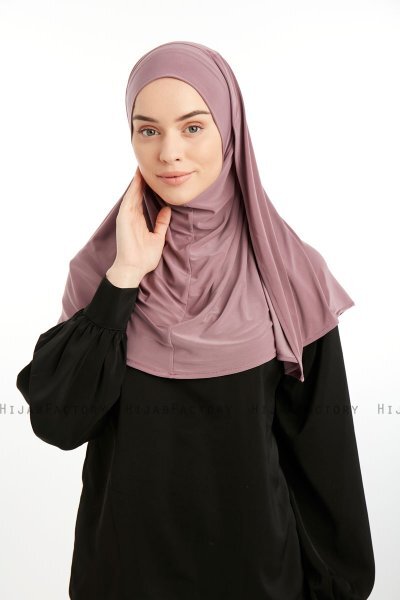 Ilay - Dark Pink Sandy Turban Hijab