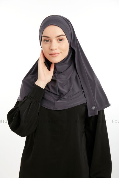 Ilay - Anthracite Sandy Turban Hijab