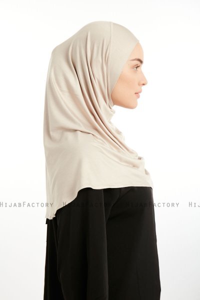 Feriha - Beige Viscose Turban Hijab