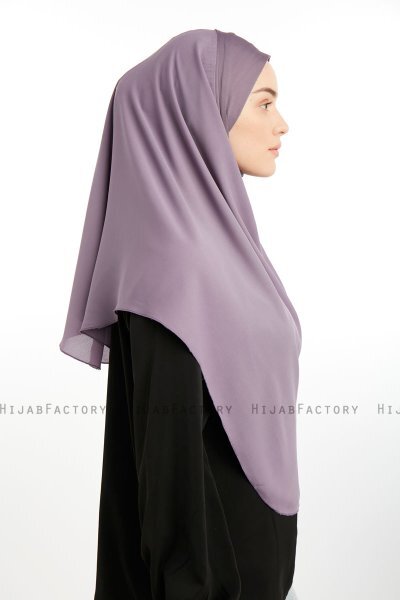 Bengi - Lavender Micro Krep Turban Hijab