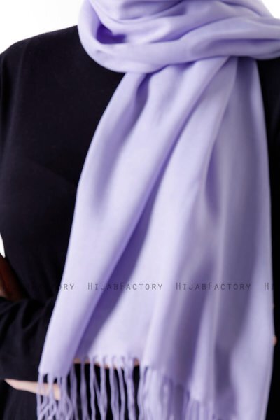 Demet - Light Purple Pashmina Hijab