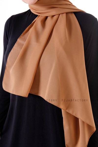 Hadise - Mustard Chiffon Hijab