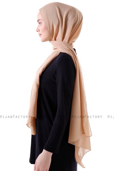 Hadise - Gold Chiffon Hijab