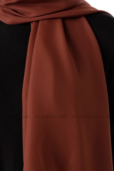 Hadise - Brown Chiffon Hijab