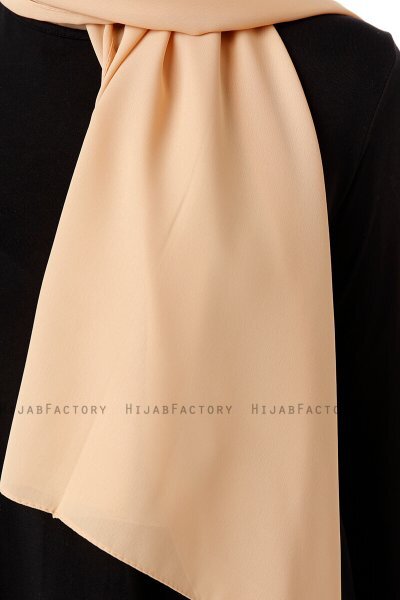 Hadise - Light Mustard Chiffon Hijab
