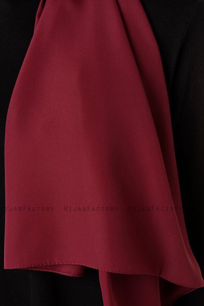 Hadise - Plum Chiffon Hijab