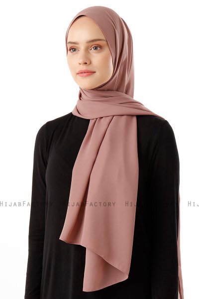 Hadise - Soft Berry Chiffon Hijab