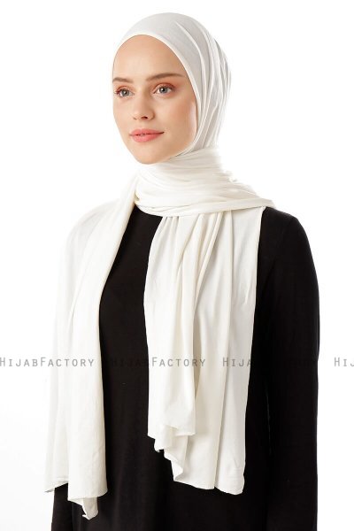 Neylan - Creme Basic Jersey Hijab