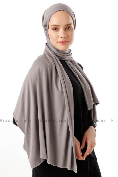 Neylan - Grey Basic Jersey Hijab