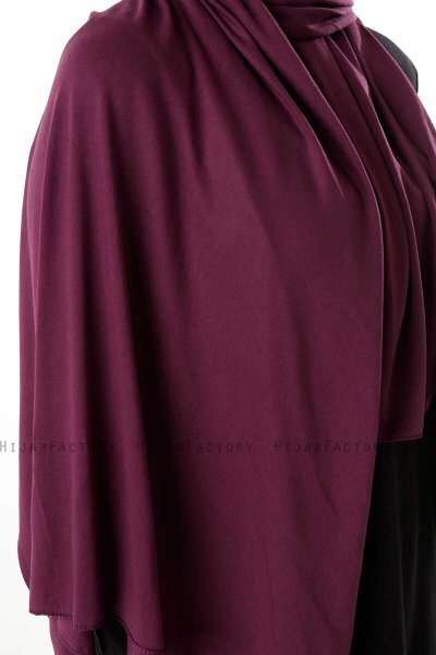 Neylan - Plum Basic Jersey Hijab