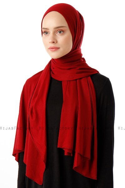 Neylan - Maroon Basic Jersey Hijab