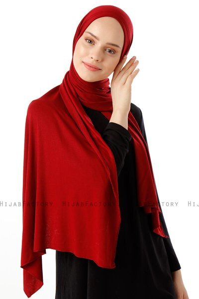 Neylan - Maroon Basic Jersey Hijab