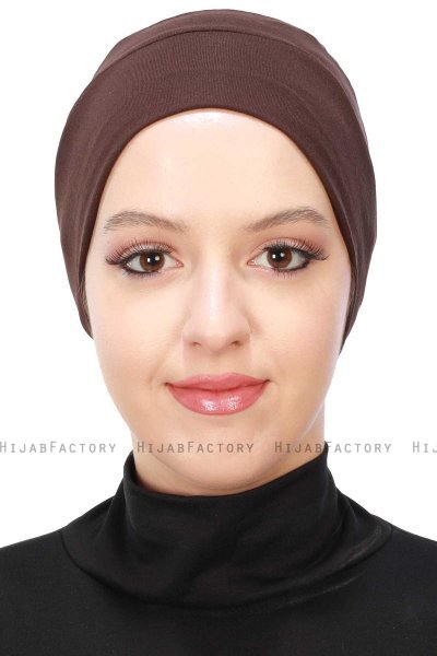 Stella - Brown Cotton Turban