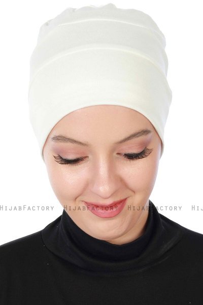 Stella - Creme Cotton Turban
