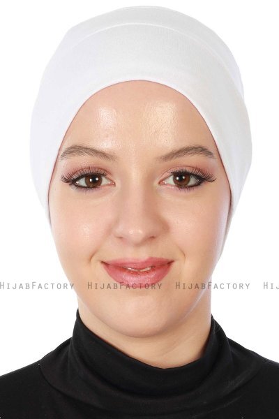Stella - White Cotton Turban