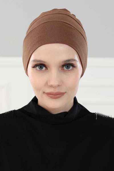 Stella - Caramel Cotton Turban