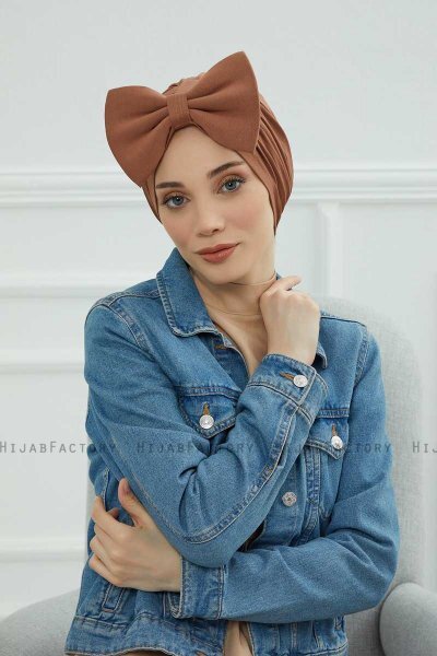 Julia - Caramel Cotton Turban