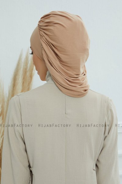 Isabella - Sand Cotton Turban