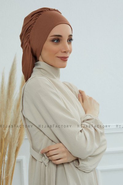 Isabella - Caramel Cotton Turban