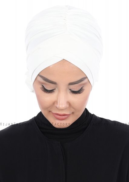 Elisabeth - Creme Cotton Turban
