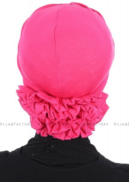 Elisabeth - Fuchsia Cotton Turban