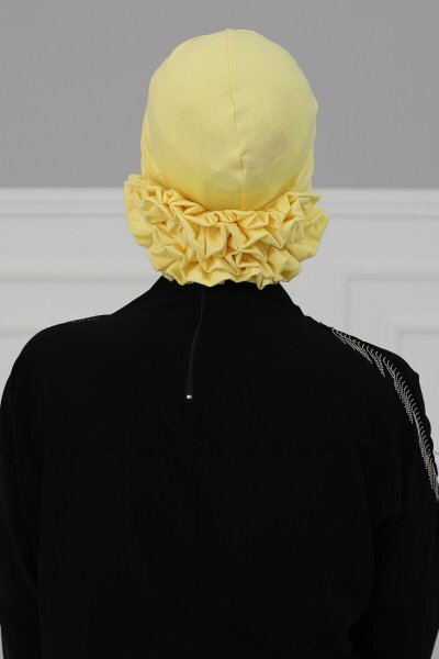 Elisabeth - Yellow Cotton Turban