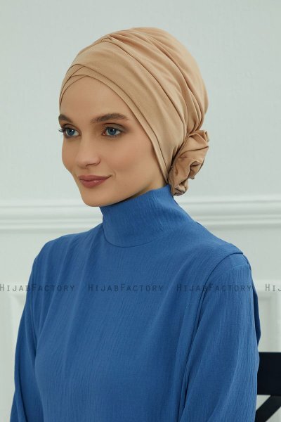 Elisabeth - Caramel Cotton Turban