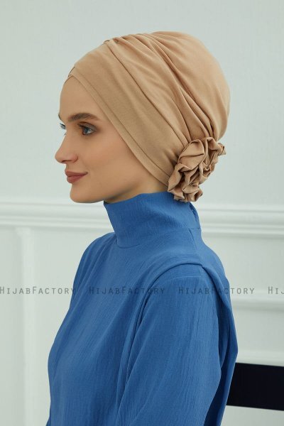 Elisabeth - Caramel Cotton Turban