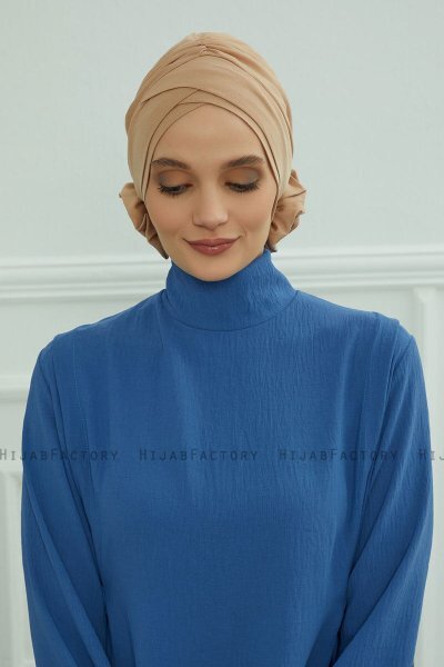 Elisabeth - Sand Cotton Turban