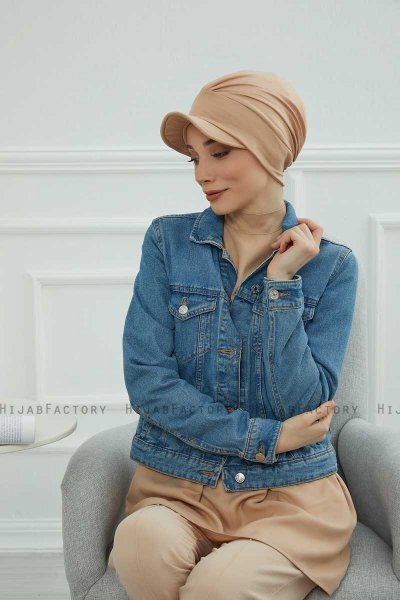 Sandra - Sand Cotton Turban